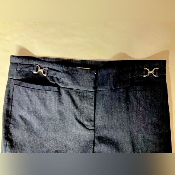 New York and Company Women’s Dress Denim Pants, Size 2 Average, Dk Blue - Picture 5 of 7